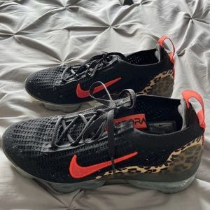 Nike Air Vapormax 2021 Flynit black/leopard women’s 6.5